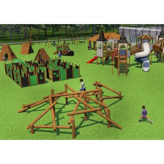 Labyrinth & Castle - Themed Playground_1346