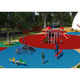 Metallspielplatz für Kinder 1+ und 3+_1921