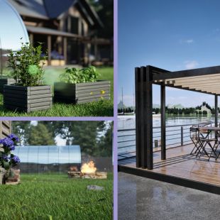 Wähle Komfort, Langlebigkeit und Harmonie mit der Natur – Gartenmöbel von Lars Laj