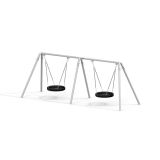 Doppelte Nestschaukel (BNS 90 cm) aus Metall