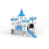 Winterpalast Spielturm mit Tunnel und Rutsche