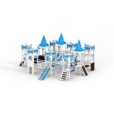 Winterschloss Spieltürme mit Rutsche