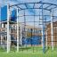 Ursa Maior Kletteranlage mit Tunnel und Rutsche auf einem Kinderspielplatz