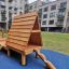 Kanha Spielhaus mit Rutsche auf einem Kinderspielplatz