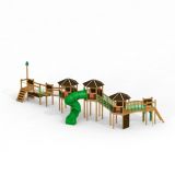 Wald - Spieltürme mit Rutsche