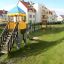 Kinder Elefant-Rutsche auf einem Spielplatz im Freien