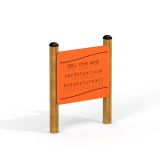 Spieltafel Braille-Alphabet