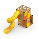 Bienenkiste mit Rutsche