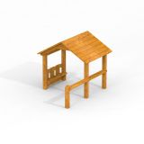 Holzschuppen Uvala