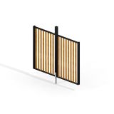Pergola-Holz Wand II