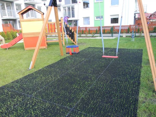 Rubber Safety Mats under swings