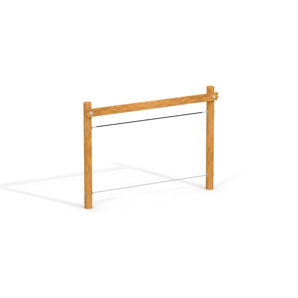 Holzschranke Bamboo für Spielplätze