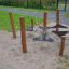 Kentucky Doppelt Balanciergerät auf Spielplatz