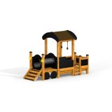 Lokomotive Spielhaus