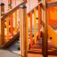 Kinderspielplatz Rubik Spielanlage mit Rutsche und bunten Kletterelementen.