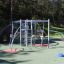 Kletterspielplatz Sirius Kletteranlage mit Kletterwand im Freien