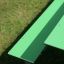 Grüner Bank & Tisch HPL im Freien auf Gras.