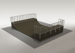 Skate-Rampen